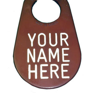 Engraved Id Tag Double Sided