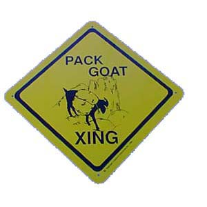 Sign Pack Goat Xing