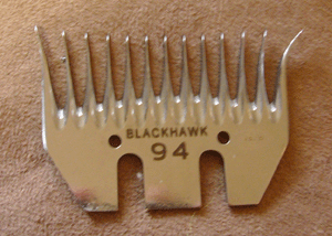 Premier Blackhawk 13 Tooth Comb