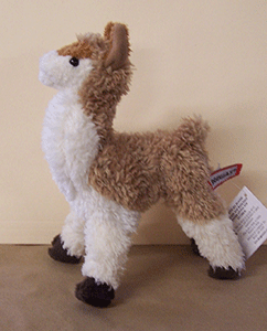 Llama and alpaca dolls