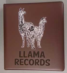 Record Binder Llama