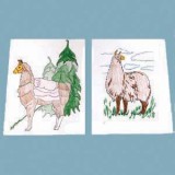 Coloring Pages:  Llama