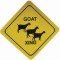 Goat Xing Sign