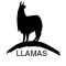 Stick Up Guard Llama W/Word