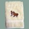 Embroidered Towel Llama